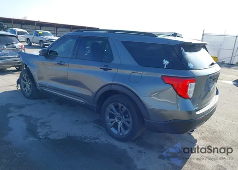 2021 Ford Explorer Xlt из США, поврежденный, VIN 1FMSK8DH6MGA93374